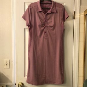 PrAna Kinley performance dress, Vivid Viola, NWT
